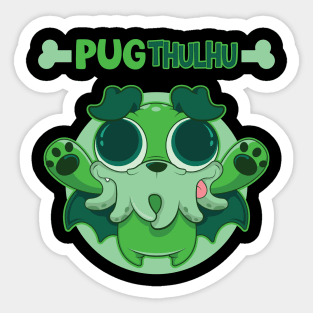 PUGTHULHU Sticker